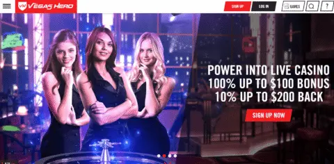 Vegas Hero Casino Bonus