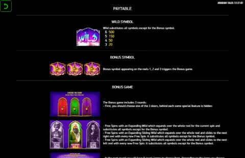 Play Arabian Tales Slot