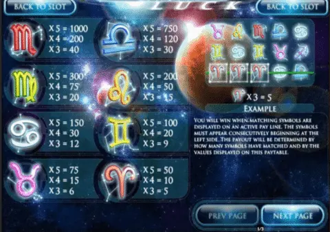 Play Astral Luck Slot
