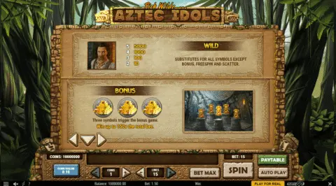 Play Aztec Idols Slot