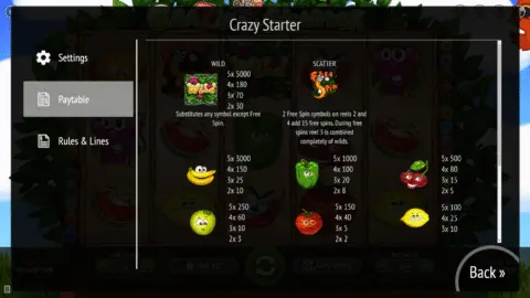 Play Crazy Starter Slot