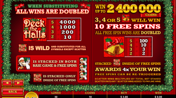 Play Deck The Halls Slot