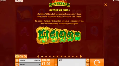Play Eastern Emeralds Slot