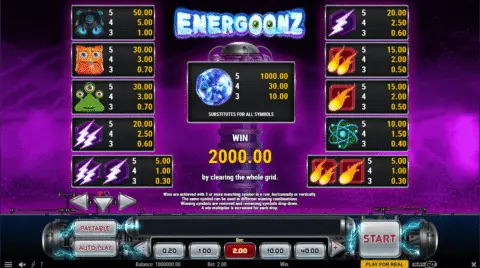 Play Energoonz Slot
