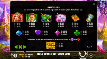 Play Fairytale Fortune Slot