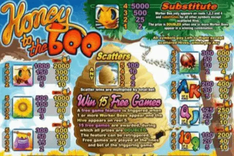 Play Honey To The Bee Slot