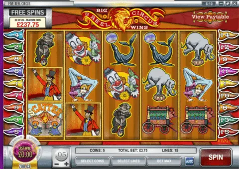 Play Reel Circus Slot