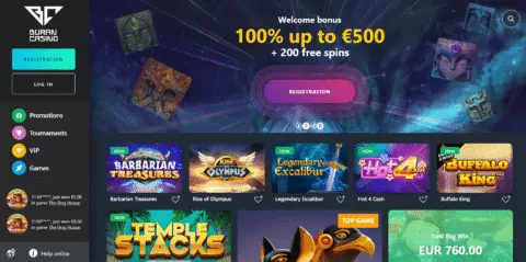Buran Casino Free Spins