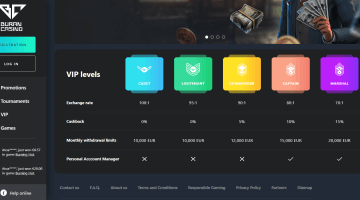 Buran Casino Vip Program