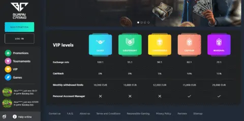 Buran Casino Vip Program