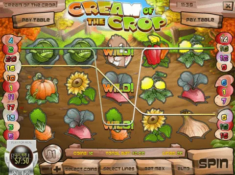 Cream Of The Crop Slot Free Spins