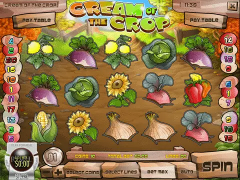 Cream Of The Crop Slot Game