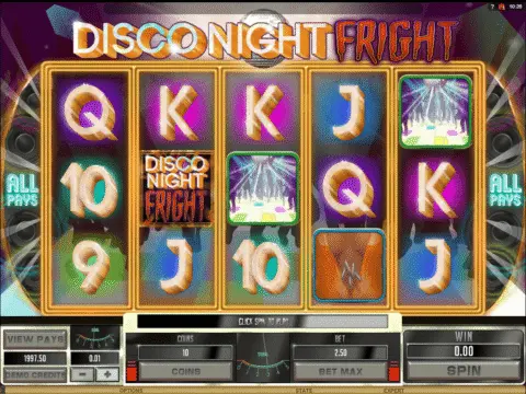 Disco Night Fright Slot Game