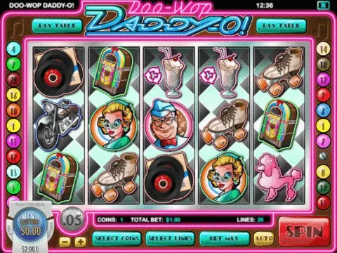 Doo Wop Daddy O Slot Game Free Spins