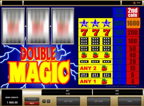 Double Magic Slot Free Spins