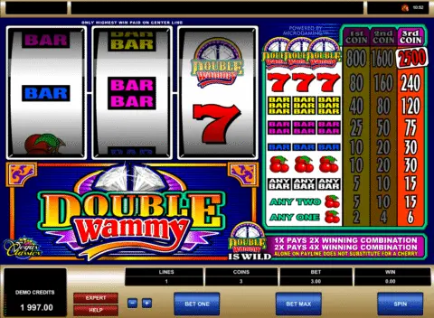 Double Wammy Slot Game