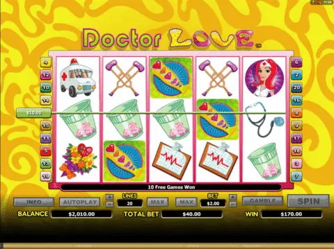 Dr Love Slot Free Spins