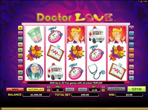 Dr Love Slot Game