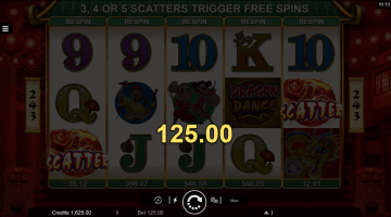 Dragon Dance Slot Free Spins