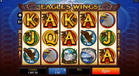 Eagles Wings Slot Game