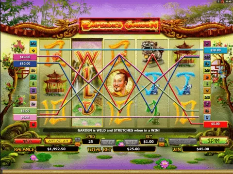 Emperors Garden Slot Game Free Spins