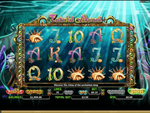 Enchanted Mermaid Slot Game Free Spins