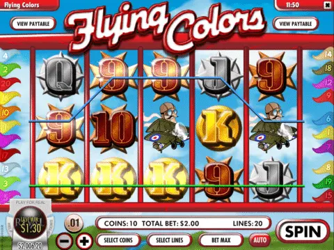 Flying Colors Slot Game