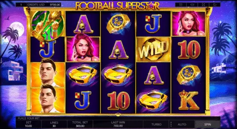 Football Superstar Slot Game