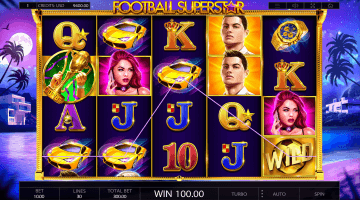 Football Superstar Slot Game Free Spins