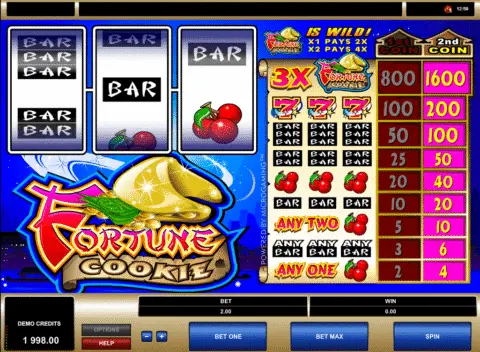 Fortune Cookie Slot Game