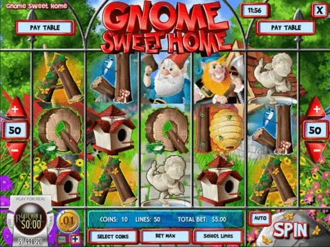 Gnome Sweet Home Slot Game