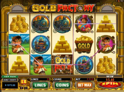 Gold Factory Slot Game