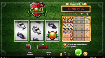 Golden Goals Slot Game