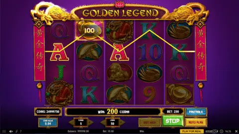 Golden Legend Slot Game