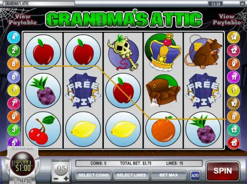 Grandma’s Attic Slot Game Free Spins