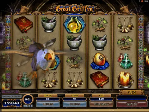 Great Griffin Slot Game Free Spins