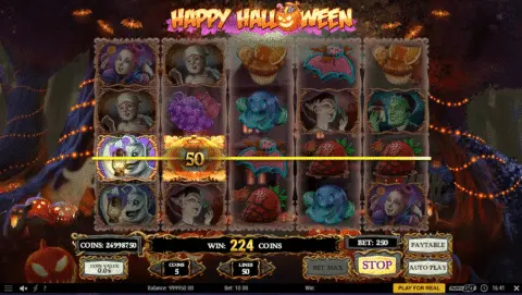 Happy Halloween Slot Game Free Spins
