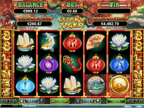 Lucky Tiger Slot Game