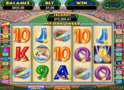 Medal Tally Slot Game