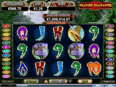 Megasaur Slot Game