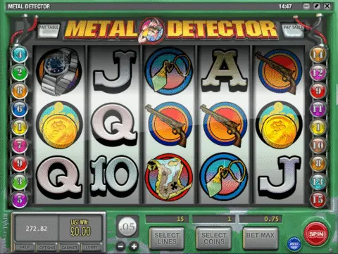 Metal Detector Slot Game