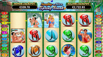 Naughty Or Nice Spring Break Slot Game