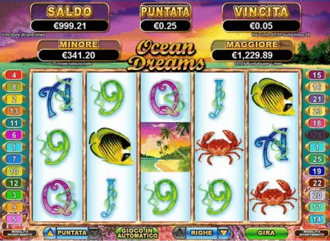 Ocean Dreams Slot Game Free Spins