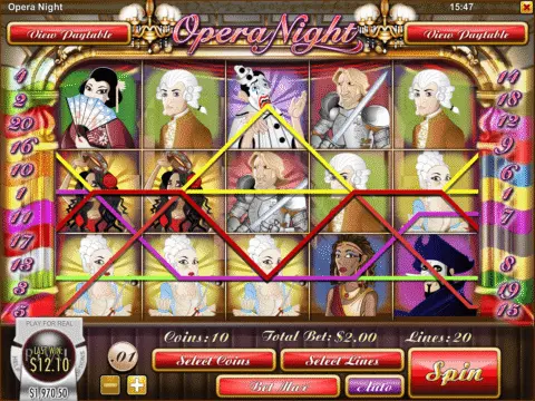Opera Night Slot Game Free Spins