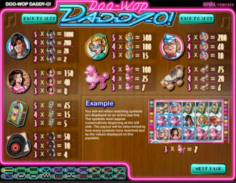 Play Doo Wop Daddy O Slot