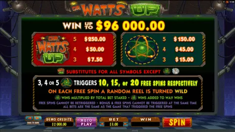 Play Dr Watts Up Slot