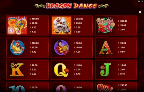 Play Dragon Dance Slot