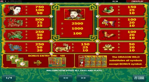 Play Dragons Pearl Slot