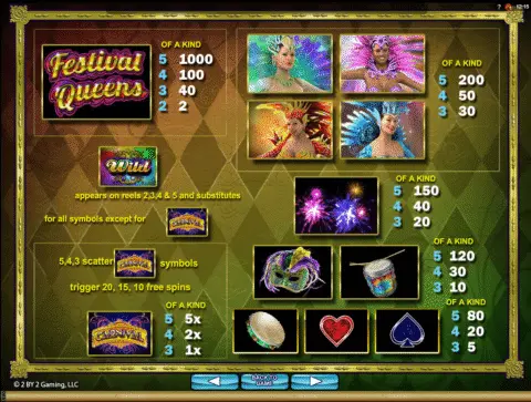 Play Festival Queens Slot