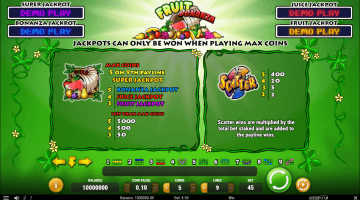 Play Fruit Bonanza Slot
